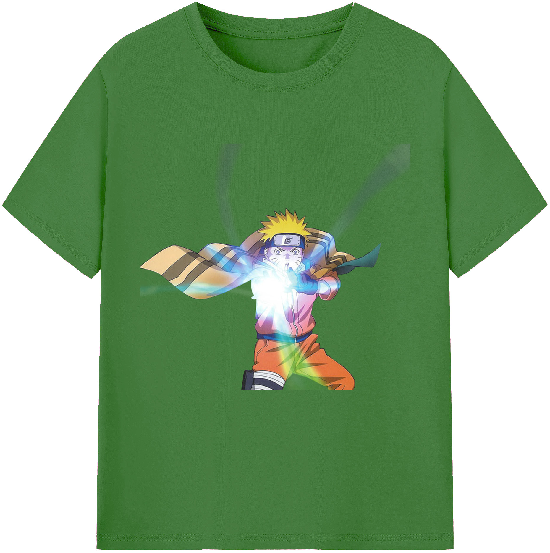 （画像用） NARUTO -ナルト- うずまき ナルト Uzumaki Naruto レディースカジュアルプリントTシャツ（綿100％）